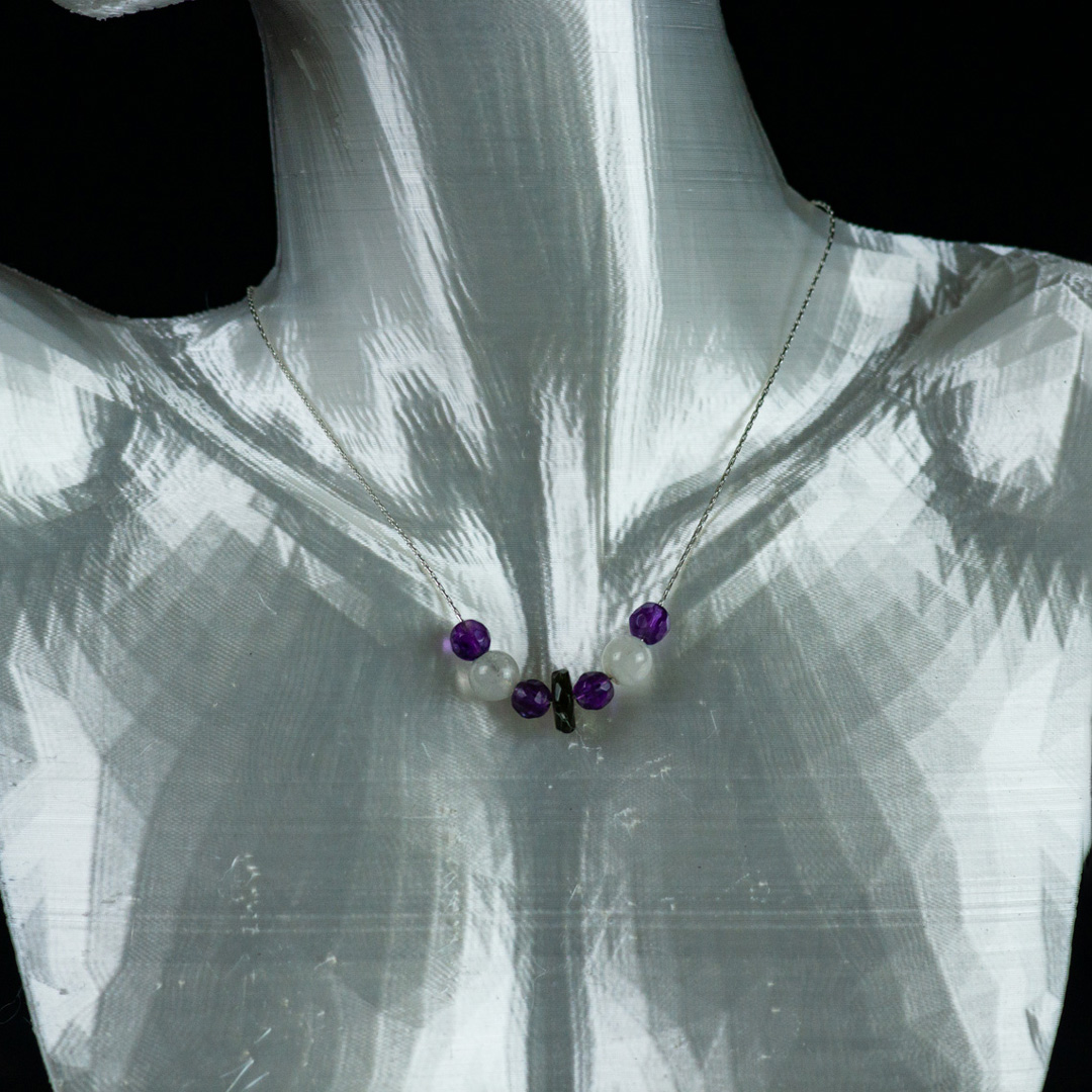 Faceted Marquise Amethyst Earrings